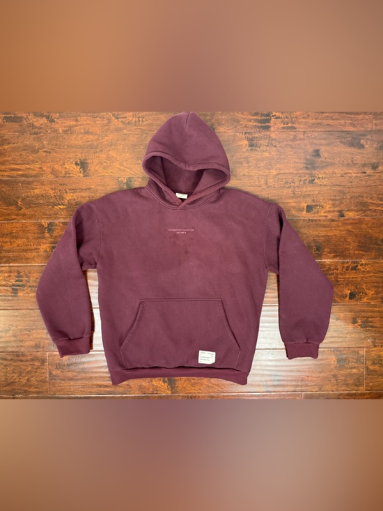 Comfrt Clothing Matching Set, 2XL, Burgundy Hoodie and Wide Leg Sweatpants Coord - Picture 3 of 11